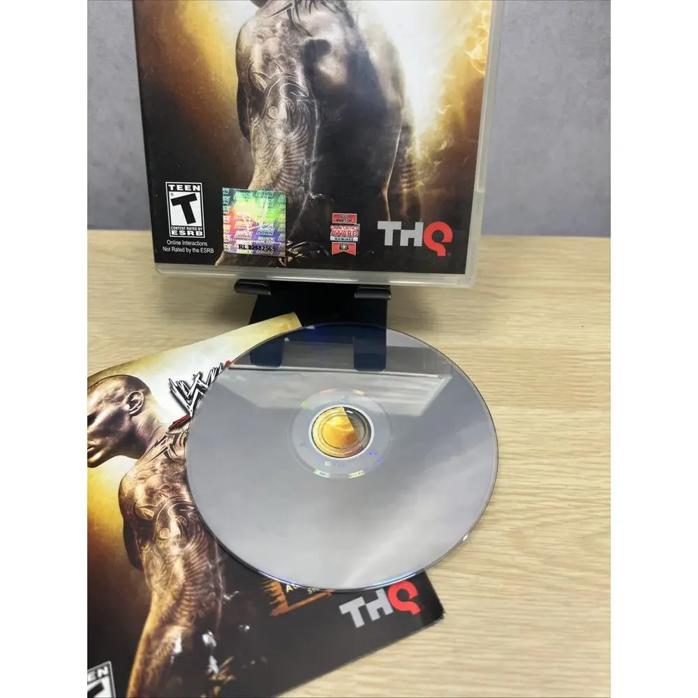 WWE 12 (Sony PlayStation 3, 2011) w/ Manual